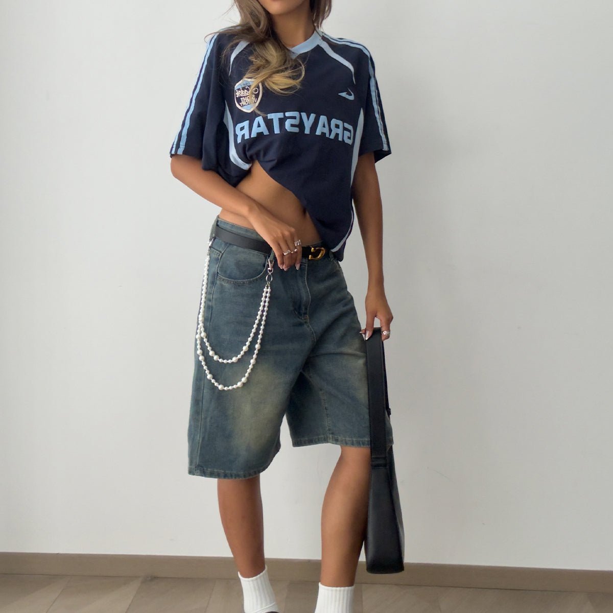 Baroque Layering Pearl Trouser Chain - ArtGalleryZen