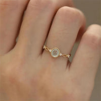Thumbnail for Baroque-style Opal Ring - ArtGalleryZen