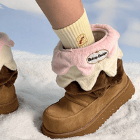 Thumbnail for BBIMP Ice Cream Platform Snow Boots - ArtGalleryZen