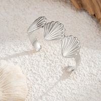 Thumbnail for Beach Style Shell Bangle Bracelet - ArtGalleryZen