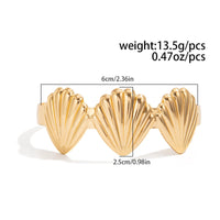 Thumbnail for Beach Style Shell Bangle Bracelet - ArtGalleryZen