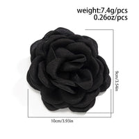 Thumbnail for Black Rose Flower Trouser Pin - ArtGalleryZen
