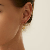 Thumbnail for Bohemia 3 Pairs Pearl Enamel Shell Starfish Dangle Earrings Set - ArtGalleryZen