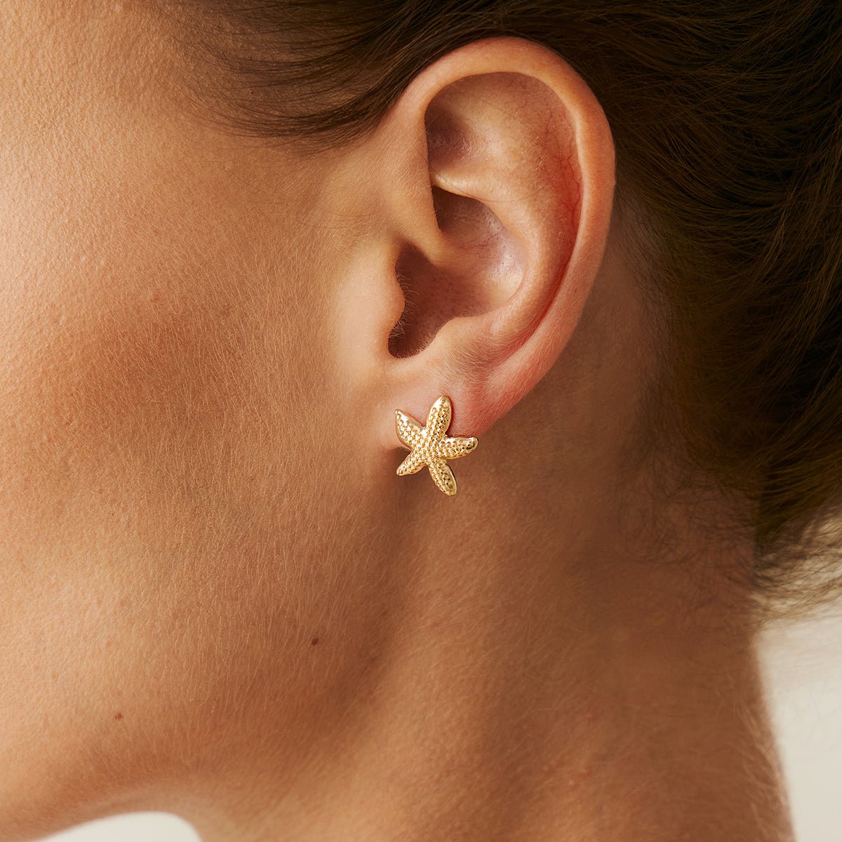 Bohemia 3 Pairs Pearl Enamel Shell Starfish Dangle Earrings Set - ArtGalleryZen