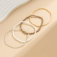 Thumbnail for Bohemia 4Pcs Crystal Beaded Stackable Anklet Set - ArtGalleryZen