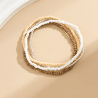 Thumbnail for Bohemia 4Pcs Crystal Beaded Stackable Anklet Set - ArtGalleryZen