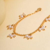 Thumbnail for Bohemia Chic Layered Pearl Tassel Bracelet - ArtGalleryZen