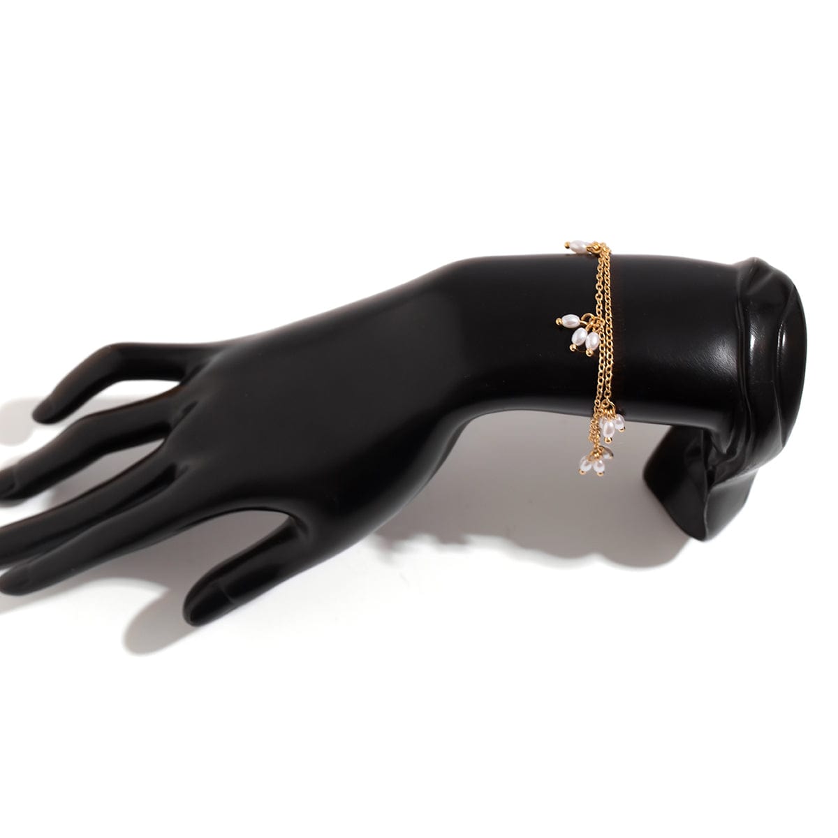 Bohemia Chic Layered Pearl Tassel Bracelet - ArtGalleryZen