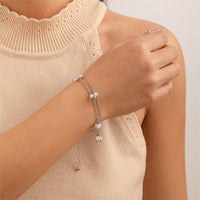 Thumbnail for Bohemia Chic Layered Pearl Tassel Bracelet