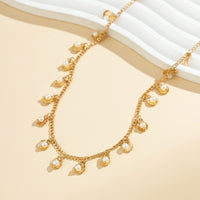 Thumbnail for Bohemia Chic Shell Pearl Tassel Belly Chain - ArtGalleryZen