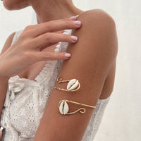 Thumbnail for Bohemia Conch Charm Arm Cuff - ArtGalleryZen