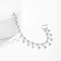 Thumbnail for Bohemia Crystal Tassel Nose To Ear Chain - ArtGalleryZen
