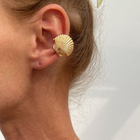 Thumbnail for Bohemia Gold Silver Plated Shell Ear Cuff Earring - ArtGalleryZen