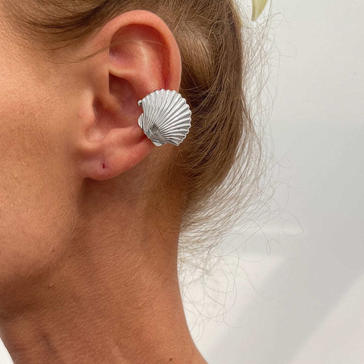 Bohemia Gold Silver Plated Shell Ear Cuff Earring - ArtGalleryZen