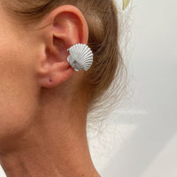 Thumbnail for Bohemia Gold Silver Plated Shell Ear Cuff Earring - ArtGalleryZen