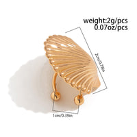 Thumbnail for Bohemia Gold Silver Plated Shell Ear Cuff Earring