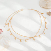 Thumbnail for Bohemia Layered Conch Shell Starfish Tassel Belly Chain - ArtGalleryZen