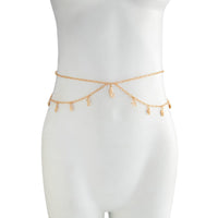 Thumbnail for Bohemia Layered Conch Shell Starfish Tassel Belly Chain - ArtGalleryZen