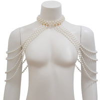 Thumbnail for Bohemia Layered Pearl Chain Shoulder Necklace