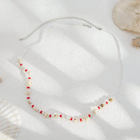 Thumbnail for Bohemia Layered Pearl Conch Starfish Charm Waist Chain