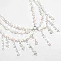 Thumbnail for Bohemia Layered Pearl Tassel Waist Chain - ArtGalleryZen