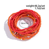 Thumbnail for Bohemia Layered Seed Beaded Bracelet Set - ArtGalleryZen