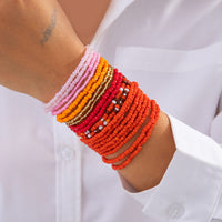 Thumbnail for Bohemia Layered Seed Beaded Bracelet Set - ArtGalleryZen