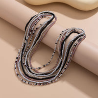 Thumbnail for Bohemia Layered Seed Beaded Waist Chain