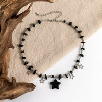 Thumbnail for Bohemia Star Tassel Turquoise Stone Choker Necklace - ArtGalleryZen