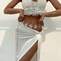 Thumbnail for Bohemia Textured Starfish Waist Chain - ArtGalleryZen