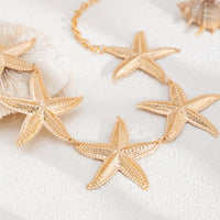 Thumbnail for Bohemia Textured Starfish Waist Chain
