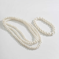 Thumbnail for Boho 2Pcs Stackable Pearl Chain Anklet Set