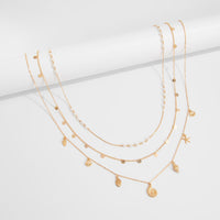 Thumbnail for Boho 3pcs Conch Shell Starfish Tassel Pearl Waist Chain Set - ArtGalleryZen