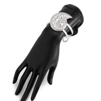 Thumbnail for Boho Chunky Conch Hollow Bangle Bracelet - ArtGalleryZen