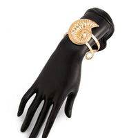 Thumbnail for Boho Chunky Conch Hollow Bangle Bracelet - ArtGalleryZen