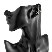 Thumbnail for Boho Gold Silver Plated Starfish Ear Cuff Earring - ArtGalleryZen