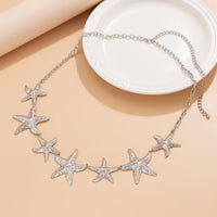 Thumbnail for Boho Gold Silver Plated Starfish Waist Chain