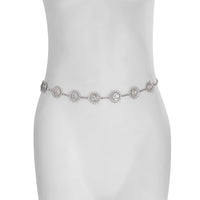 Thumbnail for Boho Gold Silver Plated Sun Moon Waist Chain - ArtGalleryZen