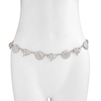 Thumbnail for Boho Gold Silver Tone Conch Shell Waist Chain - ArtGalleryZen