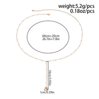 Thumbnail for Boho Heart Charm Pearl Waist Chain - ArtGalleryZen