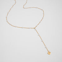 Thumbnail for Boho Heart Charm Pearl Waist Chain