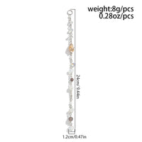 Thumbnail for Boho Irregular Crystal Stone Conch Pearl Chain Hair Braids Ring - ArtGalleryZen