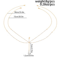 Thumbnail for Boho Layered Pearl Pendant Bikini Body Chain - ArtGalleryZen