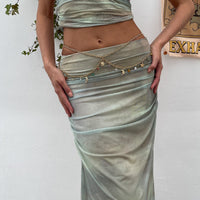 Thumbnail for Boho Layered Sun Moon Star Crystal Stone Tassel Waist Chain - ArtGalleryZen