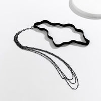 Thumbnail for Boho Layering Rhinestone Inlaid Elastic Saturn Thigh Leg Chain - ArtGalleryZen