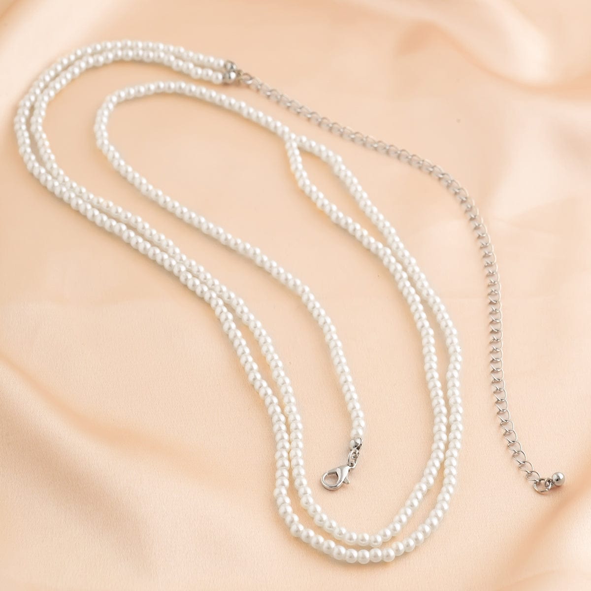 Boho Minimalist Layered Pearl Waist Chain - ArtGalleryZen
