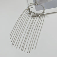 Thumbnail for Boho Pearl Long Chain Tassel Bracelet - ArtGalleryZen