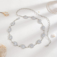 Thumbnail for Boho Silver Tone Chunky Conch Waist Chain - ArtGalleryZen