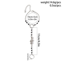 Thumbnail for Boho Snake Finger Ring Chain Bracelet - ArtGalleryZen