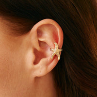 Thumbnail for Boho Starfish Ear Wrap Earring - ArtGalleryZen